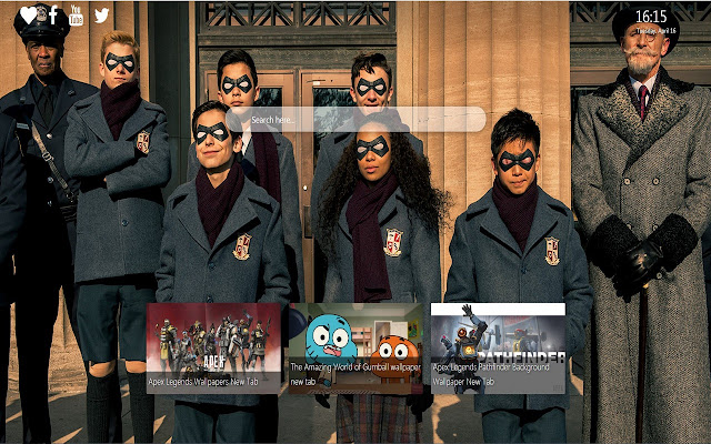 The Umbrella Academy Wallpaper New Tab