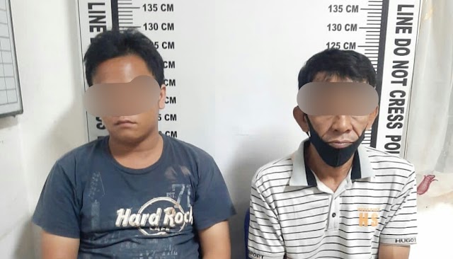 Shabu Dalam Kamar Mandi, 2 Pria Di Tangkap Security