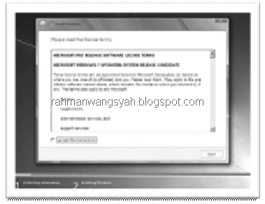 Panduan elngkap menginstall windows 7 dilengkapi dengan gambar, Instalasi windows 7 dengan gambar jadi mudah