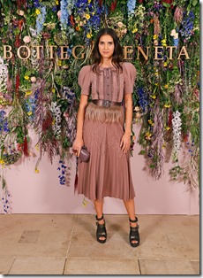 LONDON, ENGLAND - NOVEMBER 09:  Viola Arrivabene Valenti Gonzagaattends Bottega Veneta's 'The Hand of the Artisan Cocktail Dinner' at Chiswick House And Gardens on November 9, 2017 in London, England.  (Photo by David M. Benett/Dave Benett/Getty Images for Bottega Veneta)