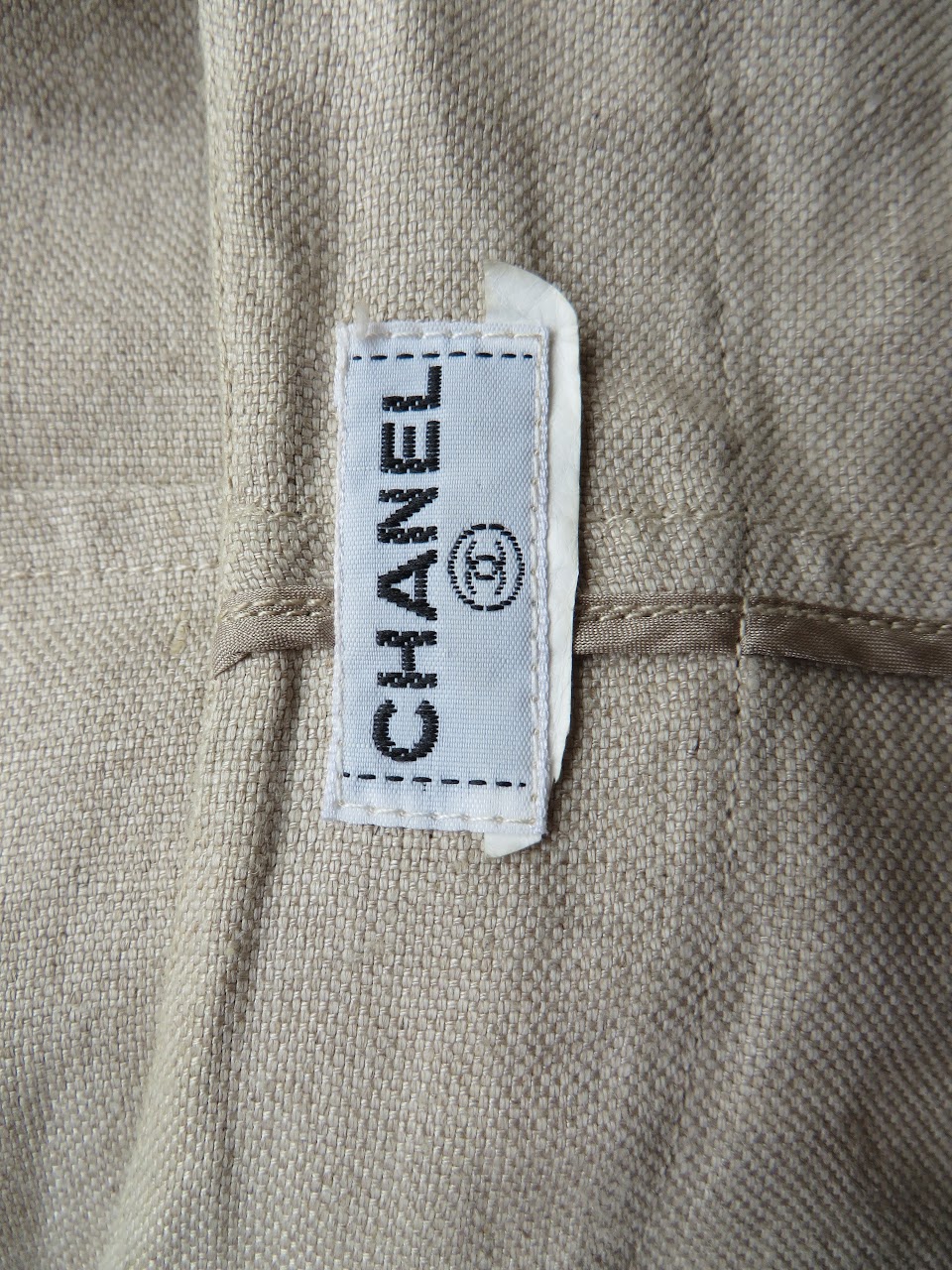 Chanel Linen Skirt Suit