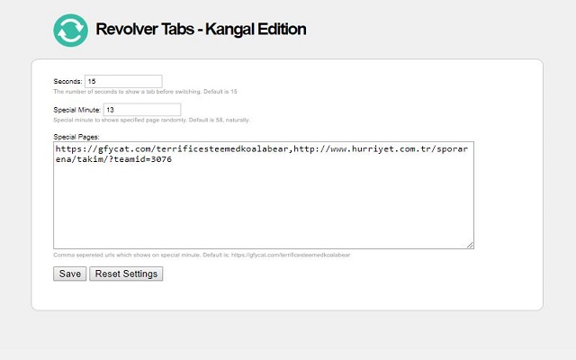 Revolver Tabs - Kangal Edition