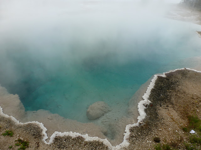 West Thumb, (PN Yellowstone) y Grand Teton. 15 Julio - LAS ROCOSAS DE CANADA. YELLOWSTONE Y GRAND TETON. (16)