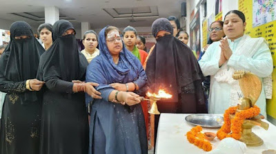 Muslim women celebrated in Varanasi on Gyanvapi, performed aarti of Baba Bhole