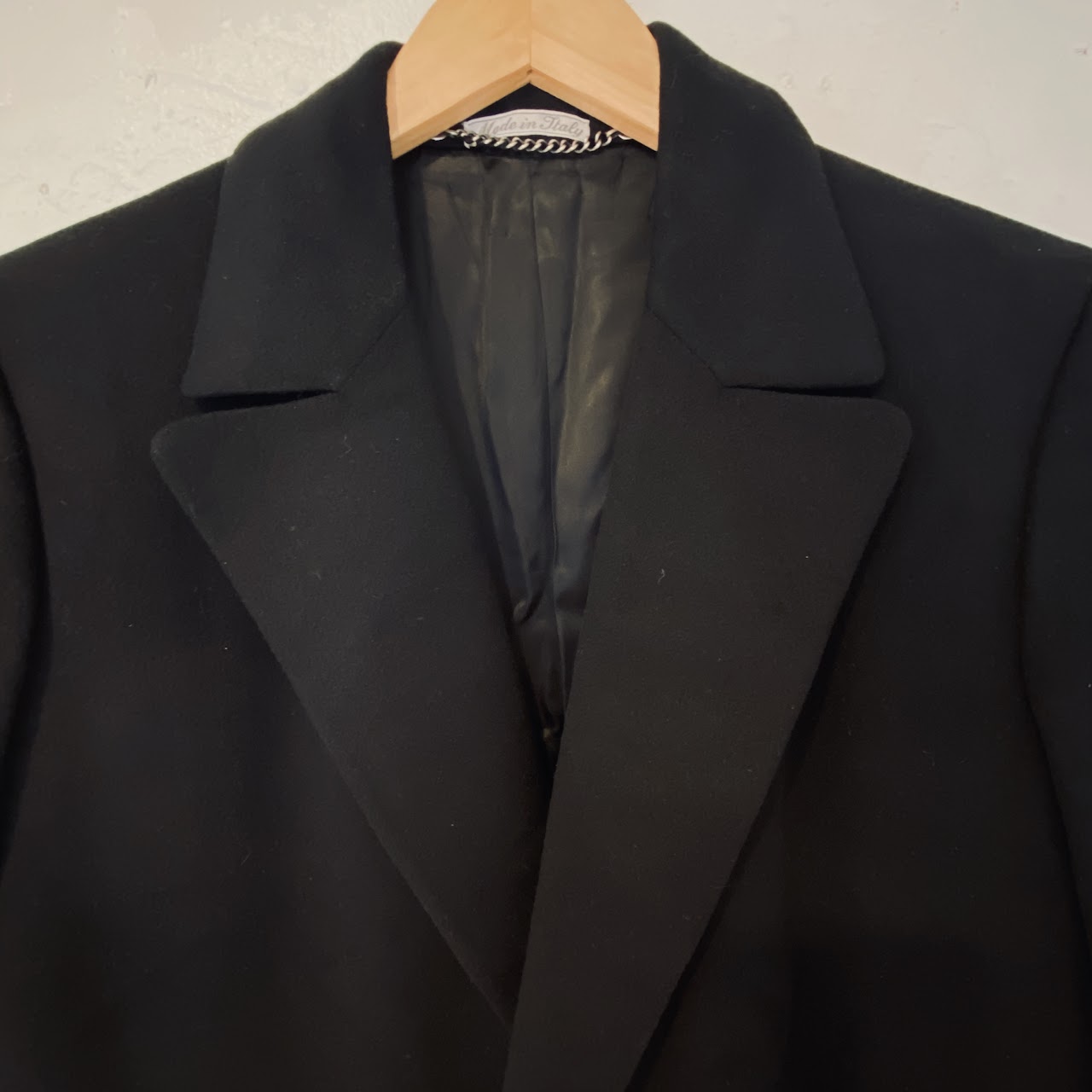 Burberry Black Cashmere Coat