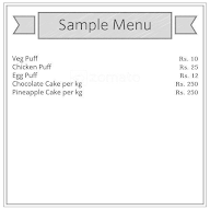 New Friends Bakery & Collections menu 1
