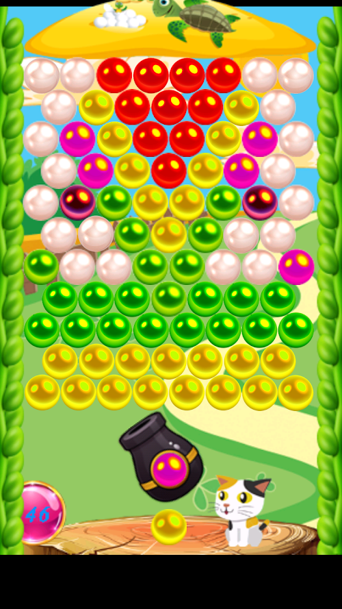 Android application My Tom Bubble Shooter screenshort