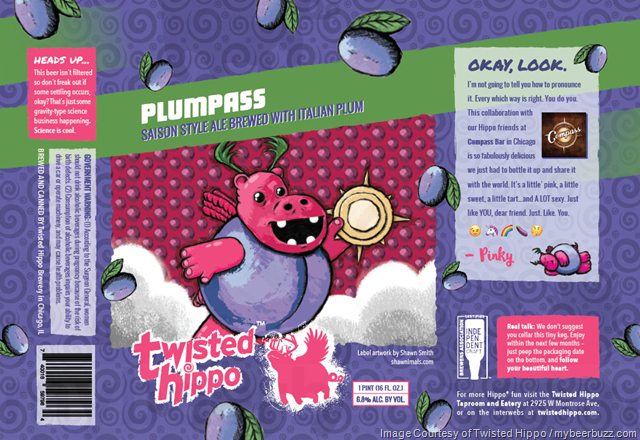 Twisted Hippo Brewery - Plumpass Saison