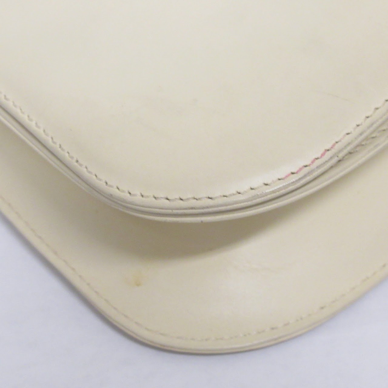 Salvatore Ferragamo Cream Shoulder Bag