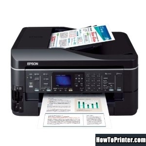 Reset Epson PX-603F printer by Epson resetter