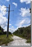 Road by power lines 2