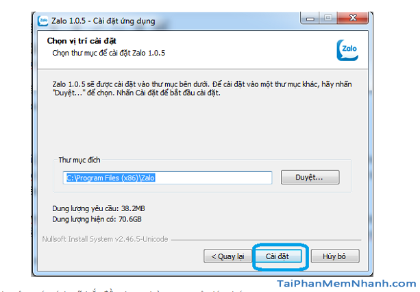 cách tải và cài zalo cho máy tính