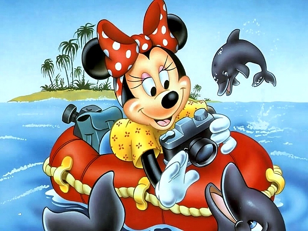 Gambar Kartun Minnie Mouse Gambar 4