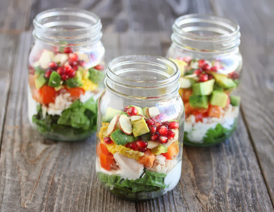 7 Layer Salad in a Jar