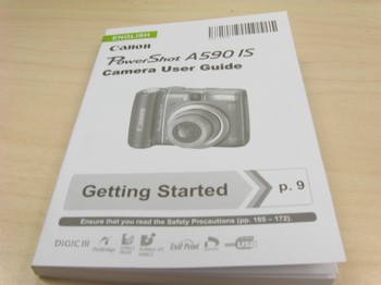 Canon PowerShot A590 IS