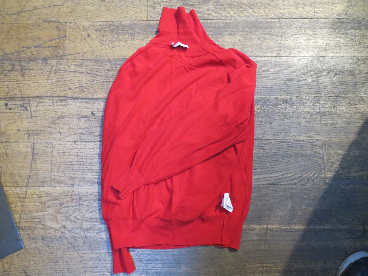 Jaeger Red Turtleneck Sweater