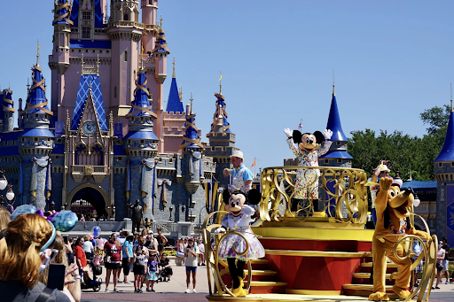 Magic Kingdom security guard transported to hospital after a small fire