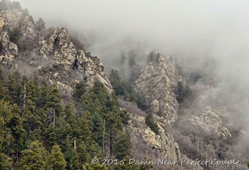 Rocks in Fog