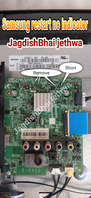 Samsung LED Motherboard Restart Solution