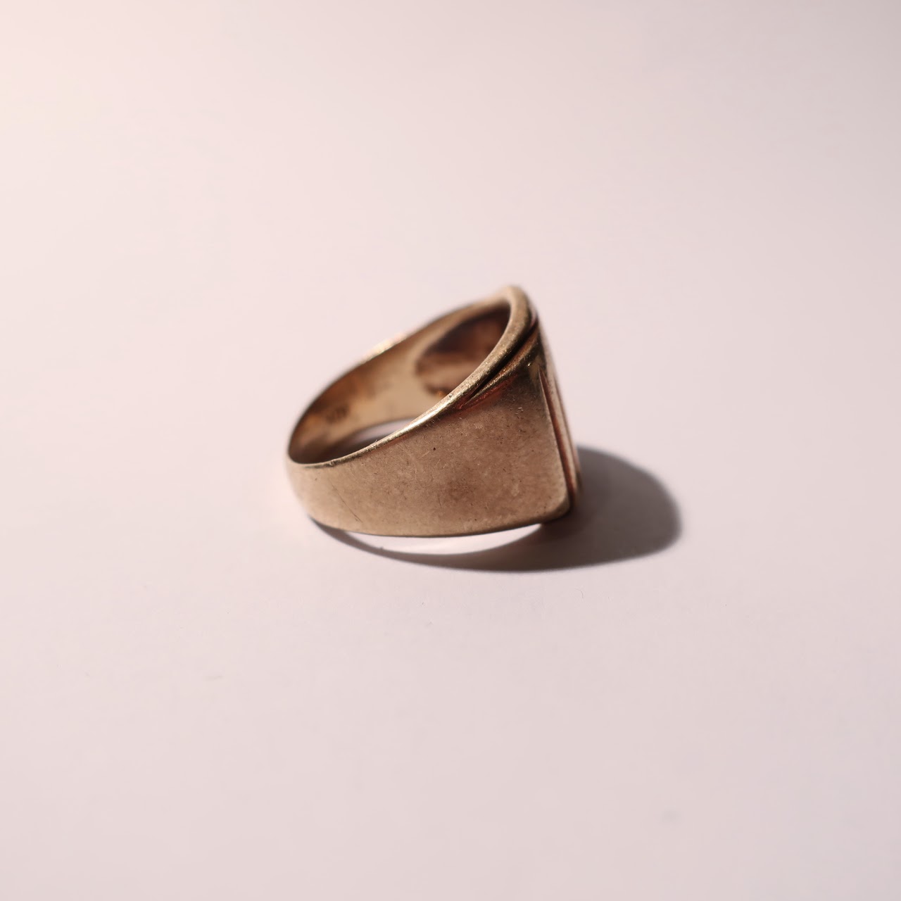 10K Gold Signet Ring