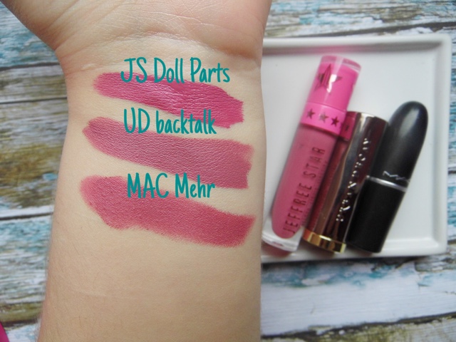 1 In 100 Urban Decay Vice Lipstick Backtalk Swatches