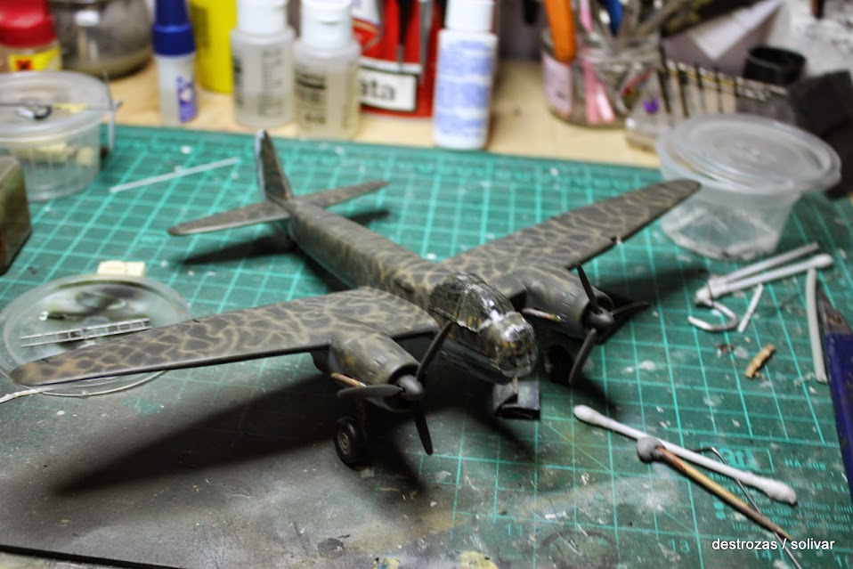 1/72 MPC JU-88 D1 internado en españa 1943 IMG_4068