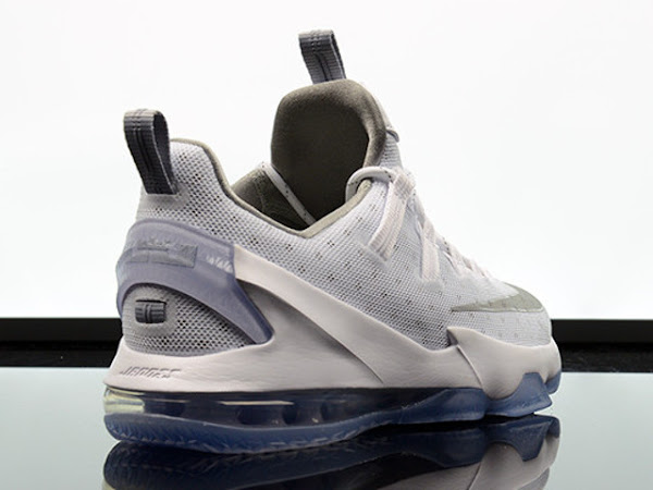 Available Now Nike LeBron 13 Low White amp Silver