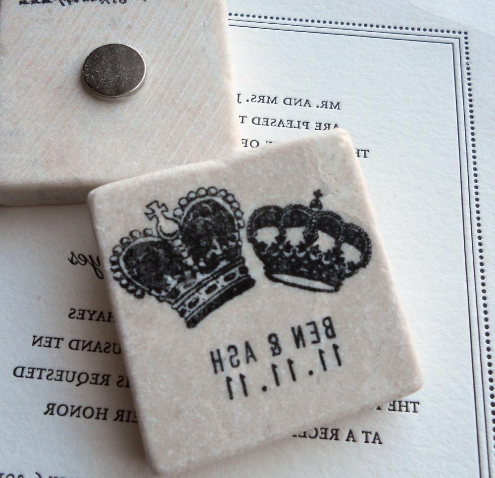 Wedding Save the Date Tile