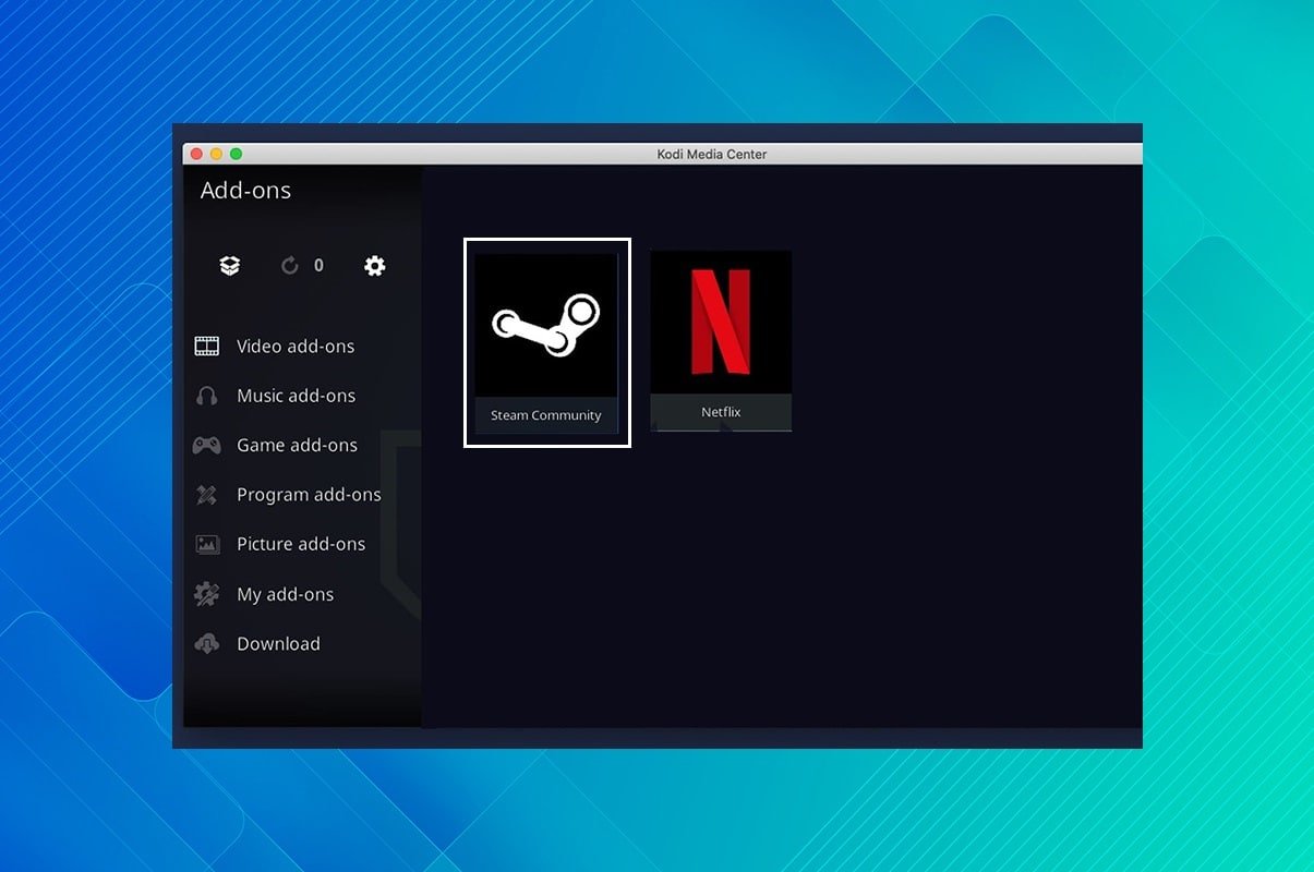 วิธีเล่นเกม Steam จาก Kodi