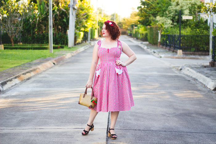 Summer vintage & pinup style | Lavender & Twill