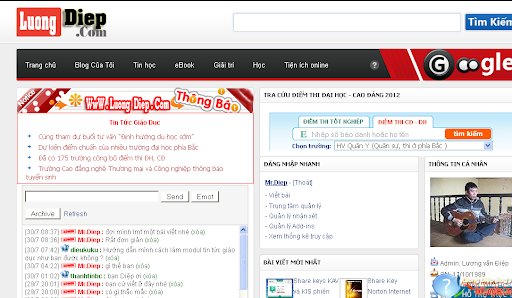 Blog Lương Điệp