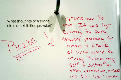 Pride! Thank you for this. It was eye-opening for some, thought provoking for others & a sense of self worth for many. Seeing myself and culture in this exhibition makes me feel like I matter. From Love, Change, and the Expression of Thought: 30 Americans at the Detroit Institute of Arts