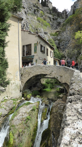 Moustiers-Ste-Marie. From Exploring the Back Roads of Provence