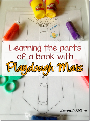 FREE Learn the Parts of a Book Playdough mat! What a fun, clever idea for Toddler, Preschool, Kindergarten, 1st grade, 2nd grade, and 3rd grade students. FREE Learn the Parts of a Book Playdough mat! What a fun, clever idea for Toddler, Preschool, Kindergarten, 1st grade, 2nd grade, and 3rd grade students.