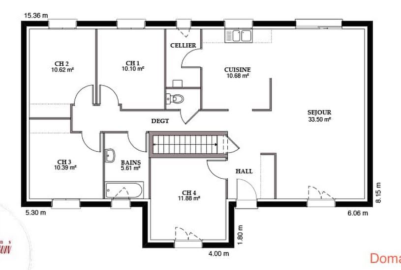  Vente Terrain + Maison - Terrain : 662m² - Maison : 111m² à Saint-Sauveur-sur-École (77930) 