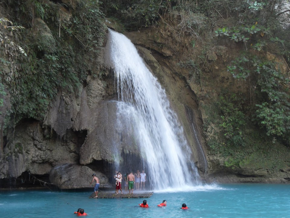 The waterfall