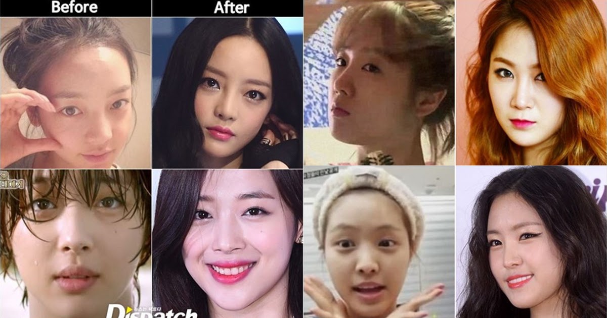 Kpop idols who look bad without makeup saubhaya makeup. 