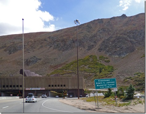 Eisenhower Tunnel, elevation 11,158, I-70, Colorado Eisenhower Tunnel, elevation 11,158, I-70, Colorado