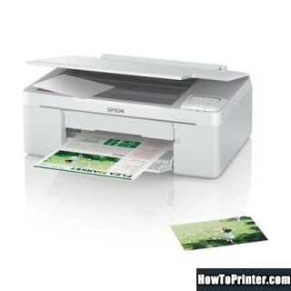 Reset Epson ME-340 printer by Epson resetter