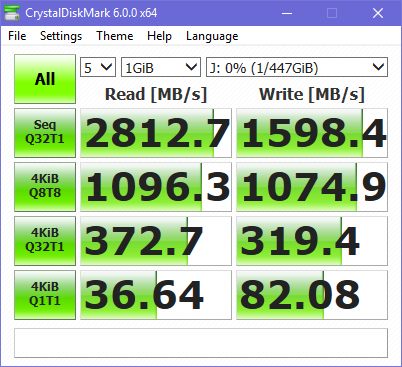 คิงส์ตัน KC1000, NVMe, SSD