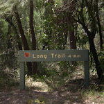 Long Trail sign on Perimeter Trail (30563)