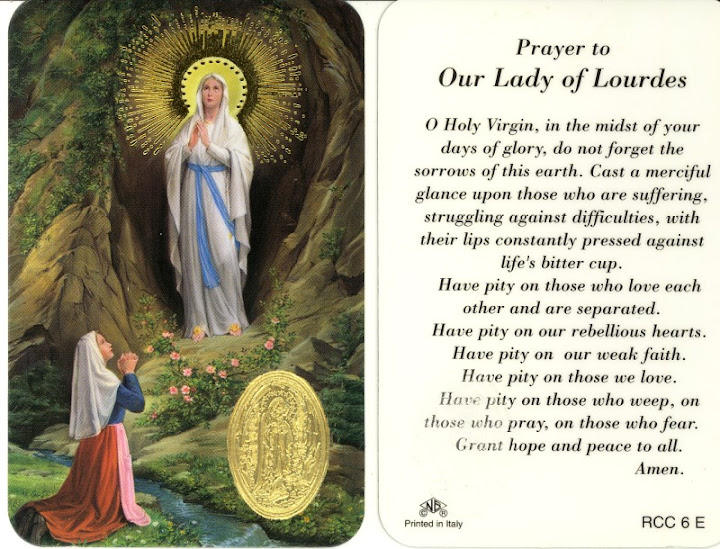 Blessed Virgin Mary Apparition Lourdes on Pinterest | The Immaculate ...