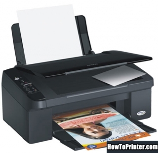 Reset Epson TX129 printer use Epson reset program