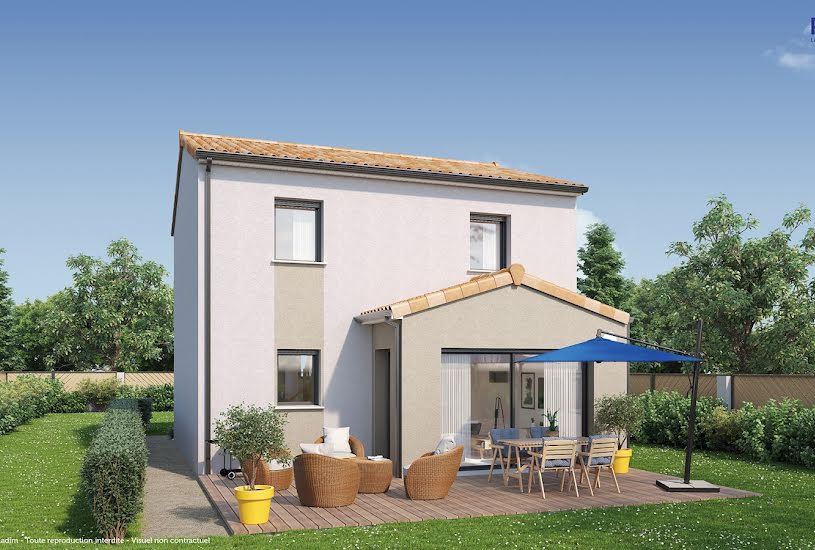  Vente Terrain + Maison - Terrain : 800m² - Maison : 98m² à Pont-Saint-Martin (44860) 