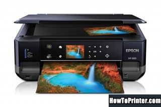 Reset Epson XP-600 printer by Epson resetter