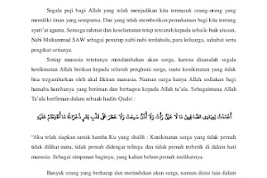 4 Golongan Manusia Yang Dirindukan Surga