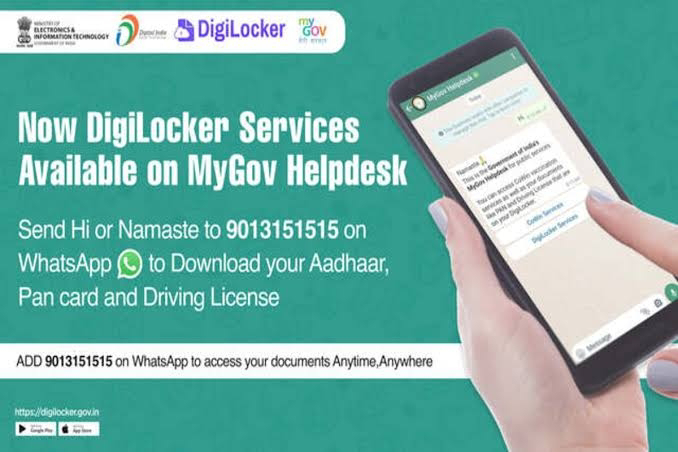 Now, we can get PAN card, driving licence on WhatsApp #MyGovHelpdesk @+919013151515