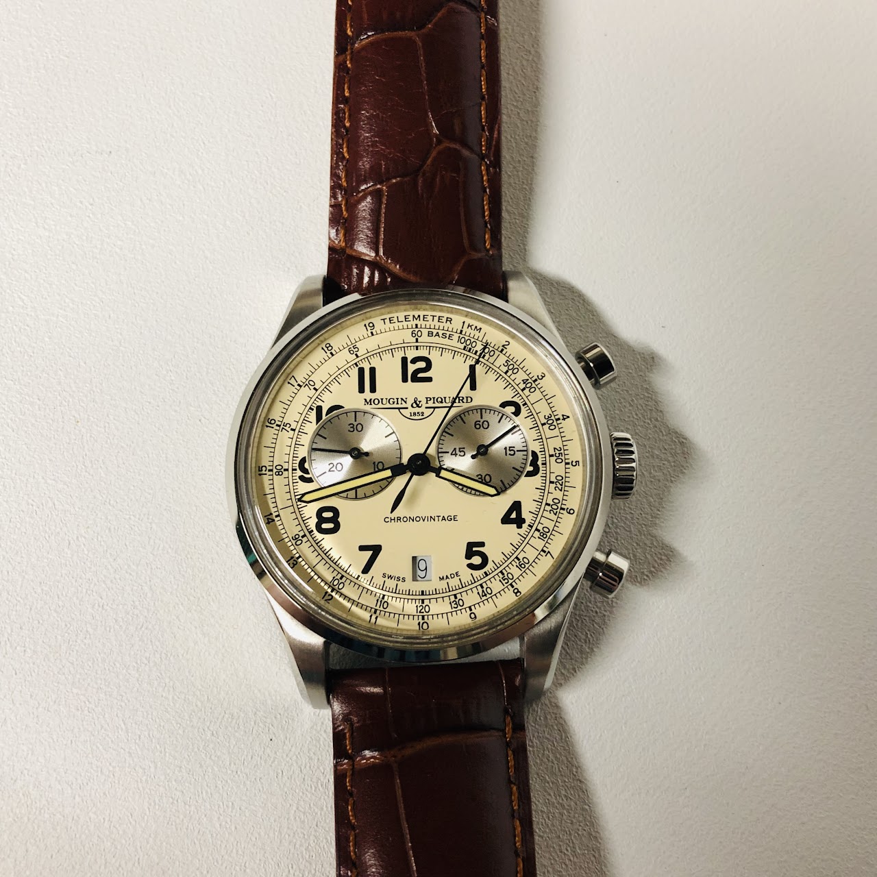 Mougin & Piquard X J.Crew NEW ChronoVintage Watch