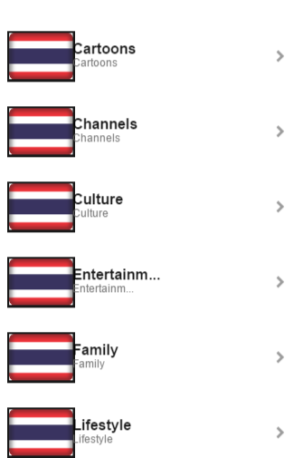 Thailand TV Channel Info