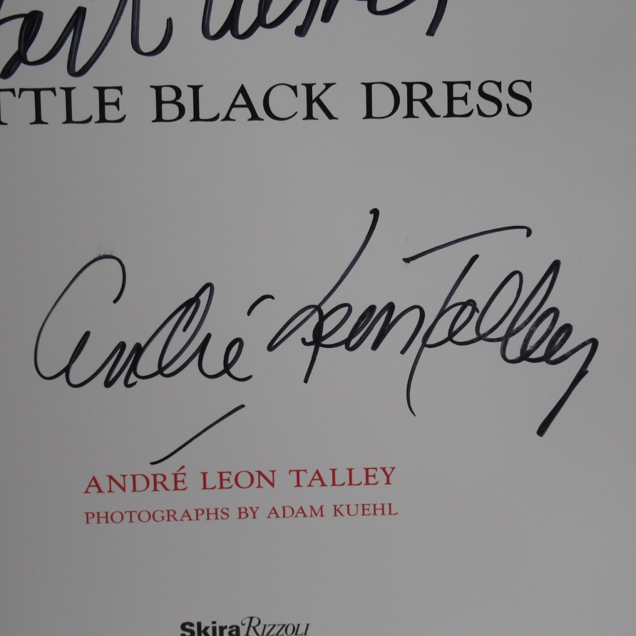 Little Black Dress by Andre Leon Talley Signed